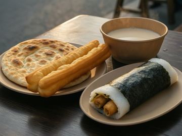 大饼油条豆浆粢饭