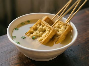 鸡汤豆腐串