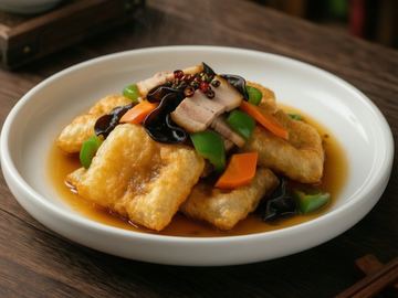 锅巴肉片